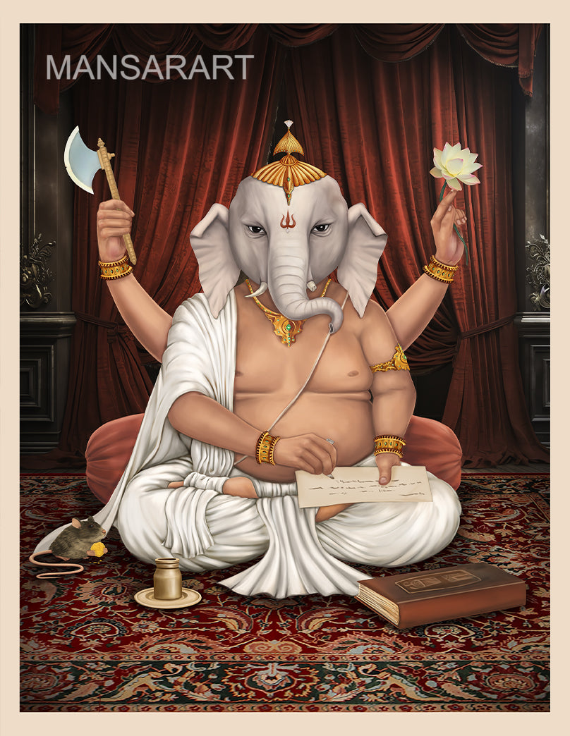 LORD GANESHA : The Divine Scribe