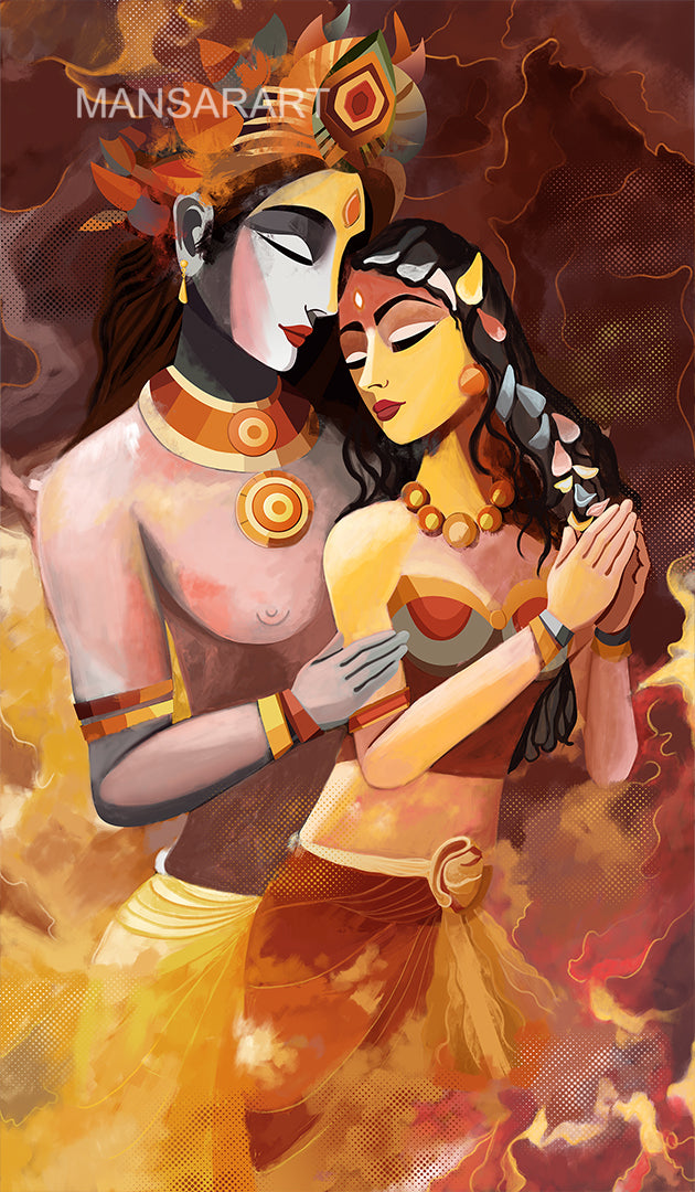 RADHA KRISHNA THE ART 1