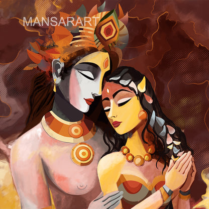 RADHA KRISHNA THE ART 1