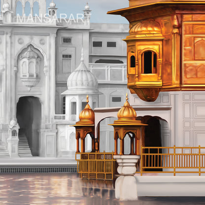 DARBAR SAHIB - STATUE OF FAITH